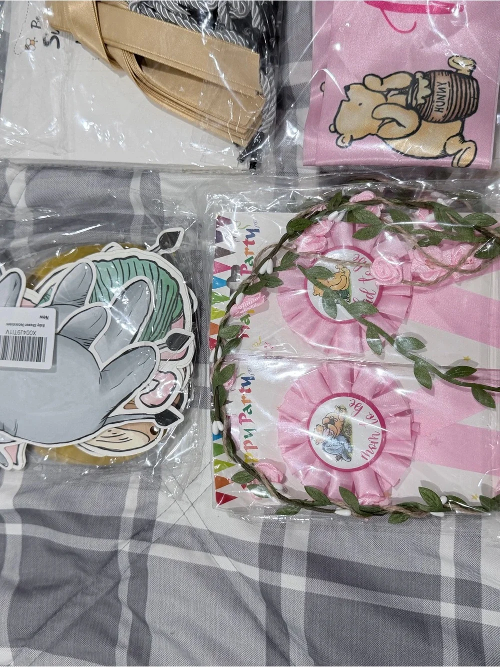 Amazon Pink Mom Sash and Pink Ribbon Baby Shower Kit
